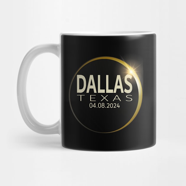 Total Solar Eclipse Dallas Texas April 8 2024 Eclipse by Diana-Arts-C